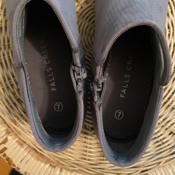 FALLS CREEK Faux Suede Ankle Boots - Picture 5 of 7